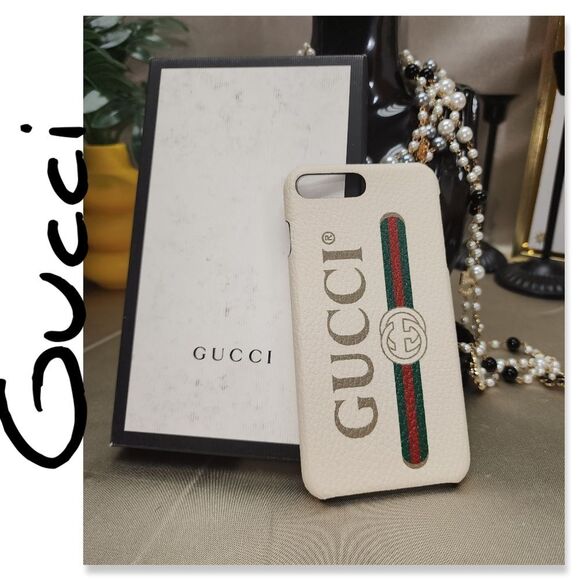 NIB Authentic Gucci IPhone 8 Phone Case - Picture 1 of 8